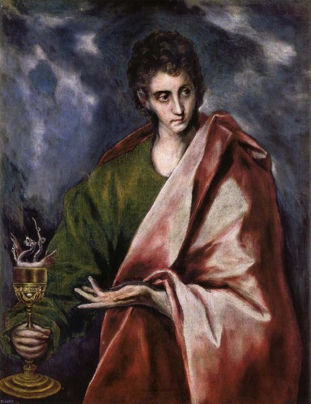 El Greco St John the Evanglist oil painting image